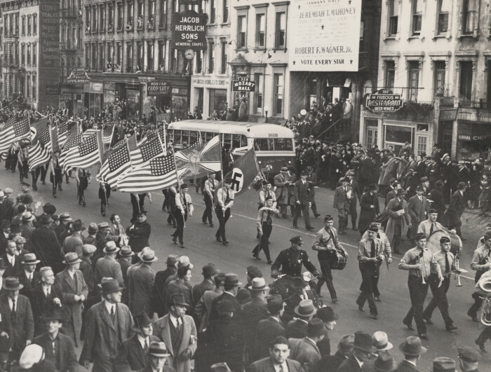 German American Bund parade image